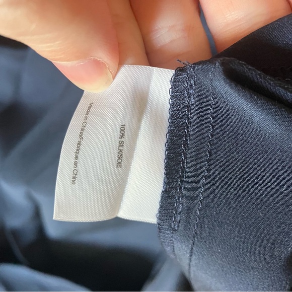 Tory Burch Blue/Pink Angie Silk Colorblock Mini Dress size 0 - Picture 6 of 8